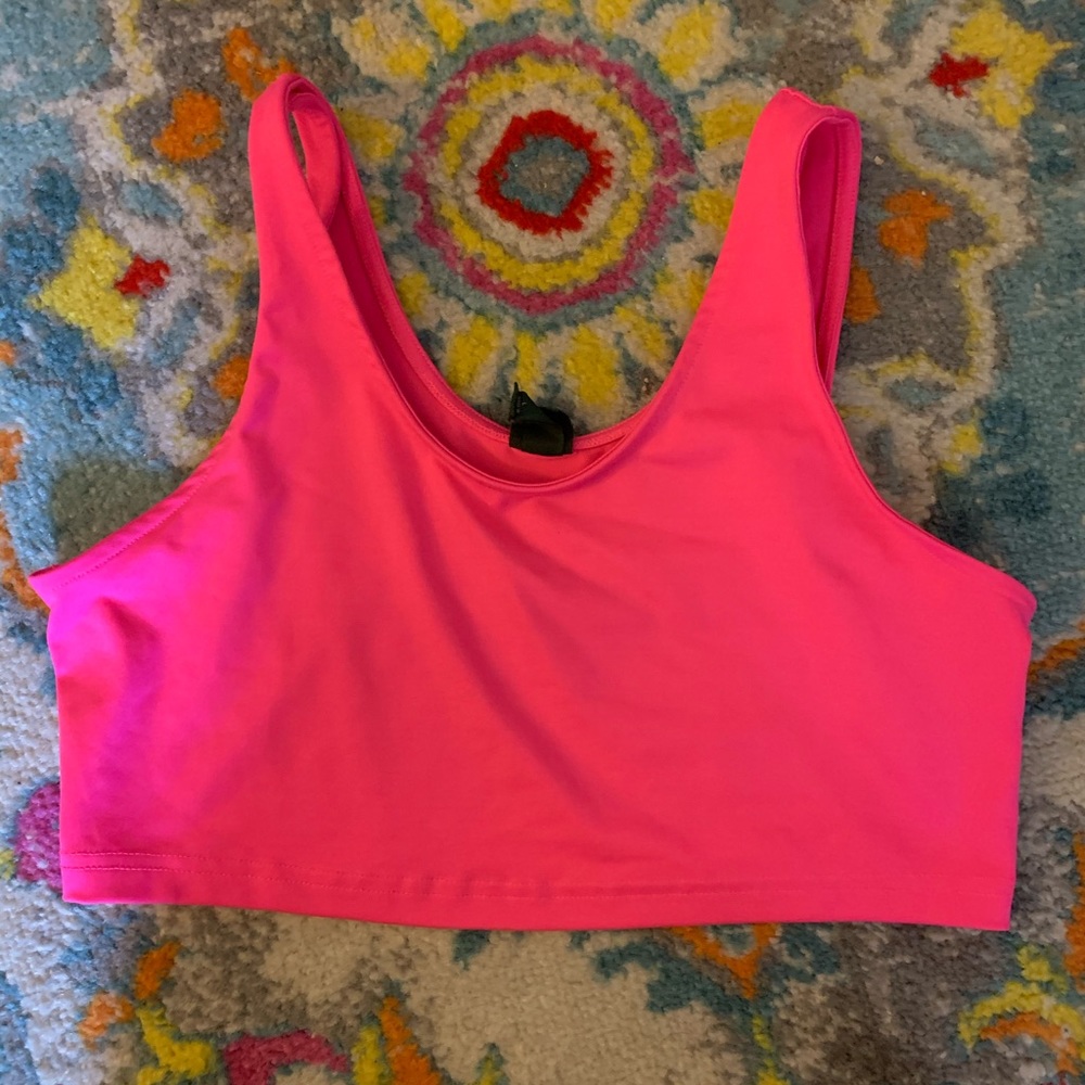 Pink Crop top